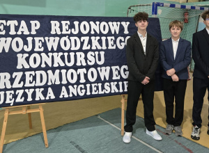 Rejonowy etap konkursu z języka angielskiego