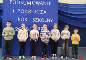 Grupa najlepszych uczniów klasy 2a.