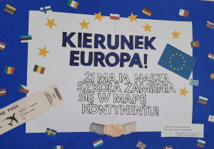 Plakat Kierunek Europa