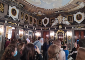 Barokowe wnętrze Zamku Królewskiego.