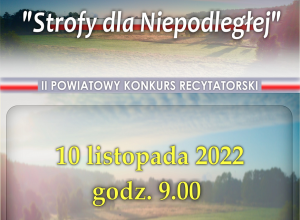 Strofy dla Niepodległej