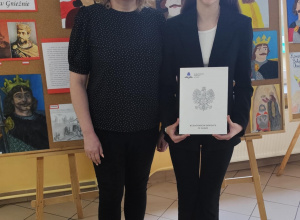 Ola Finalistką z Języka Polskiego