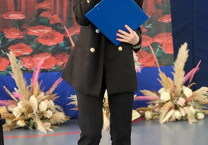 Ula podczas deklamacji.