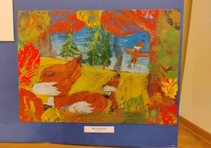 Eko-pocztówka Maii Leśnikowskiej - lisek