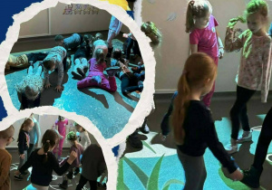 Dzieci na magicznej podłodze.
