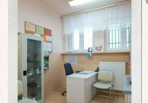 Gabinet pielęgniarski.